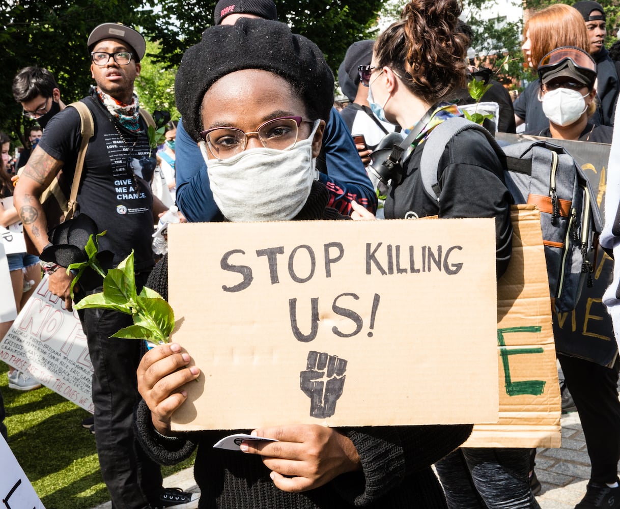 PHOTOS: Protesters gather across metro Atlanta