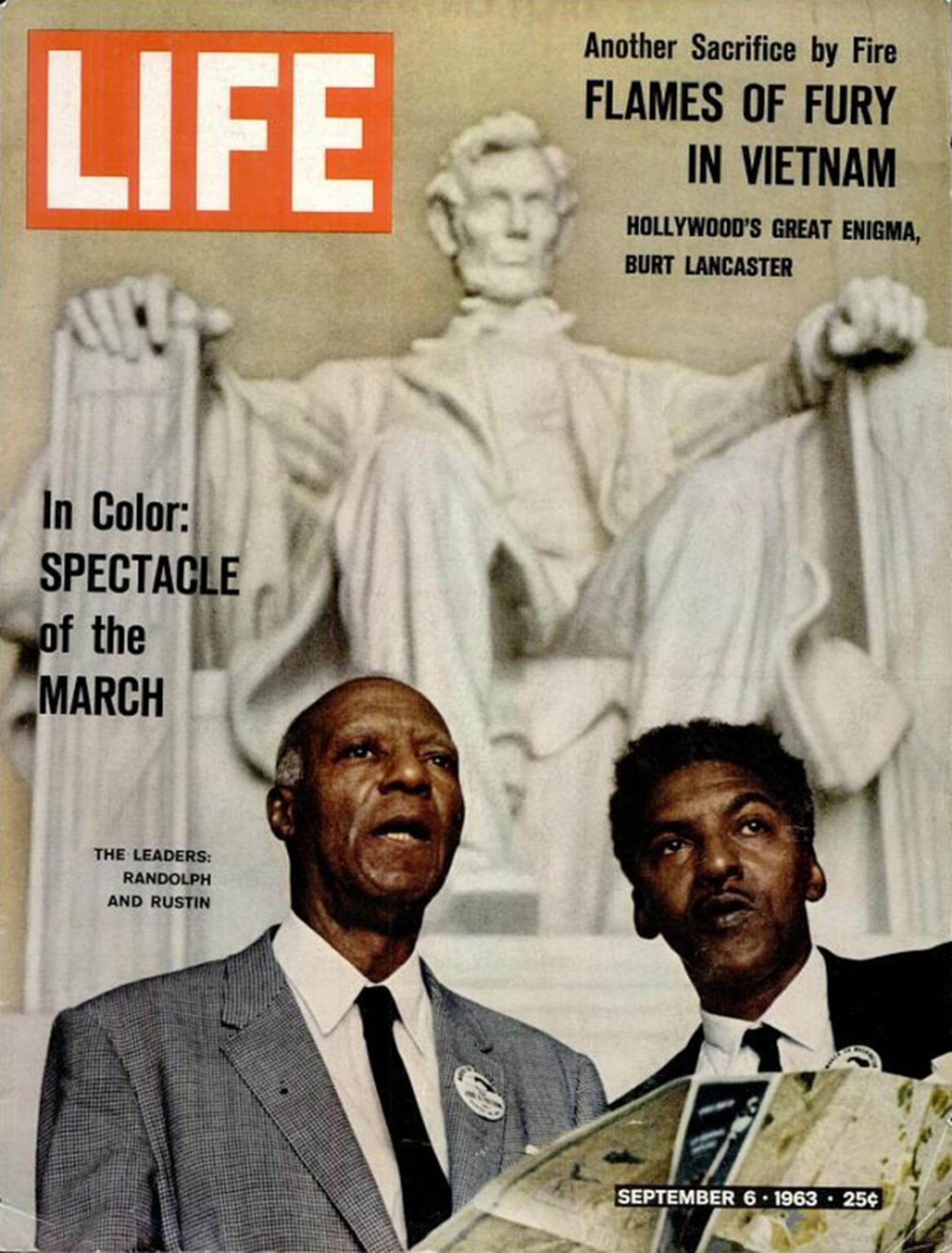 The week after the March on Washington for Jobs and Freedom of 1963, the event’s organizers, A. Philip Randolph and Bayard Rustin, appeared on the cover of Life magazine.