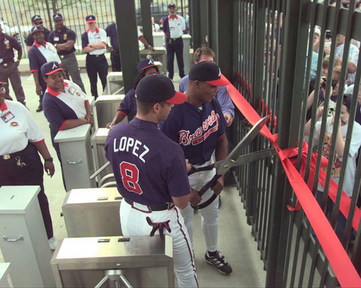 Lopez played for the Atlanta Braves from 1992-2003