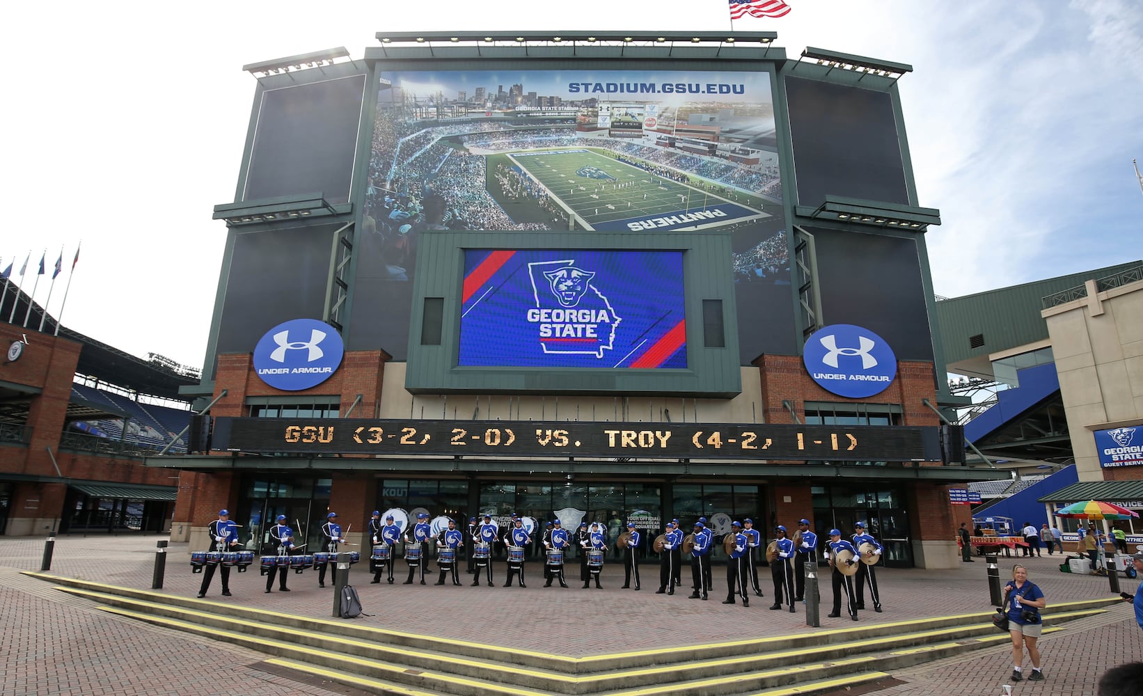 Georgia State plays Troy