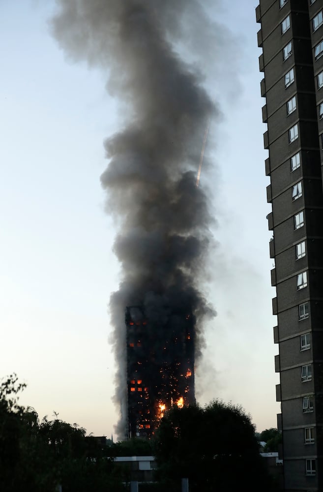 London fire