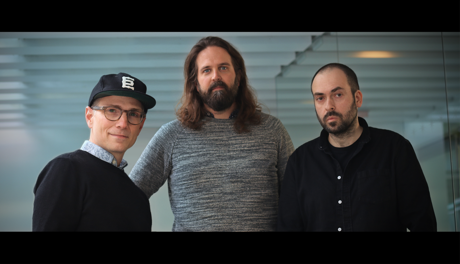 The Trioscope Studios lead executives who created "The Liberator are (L-R) L.C. Crowley (Chief Executive Officer), Brandon Barr (Chief Content Officer), and Greg Jonkajtys (Chief Creative Officer), all founding partners of Trioscope Studios. Photo: TRIOSCOPE