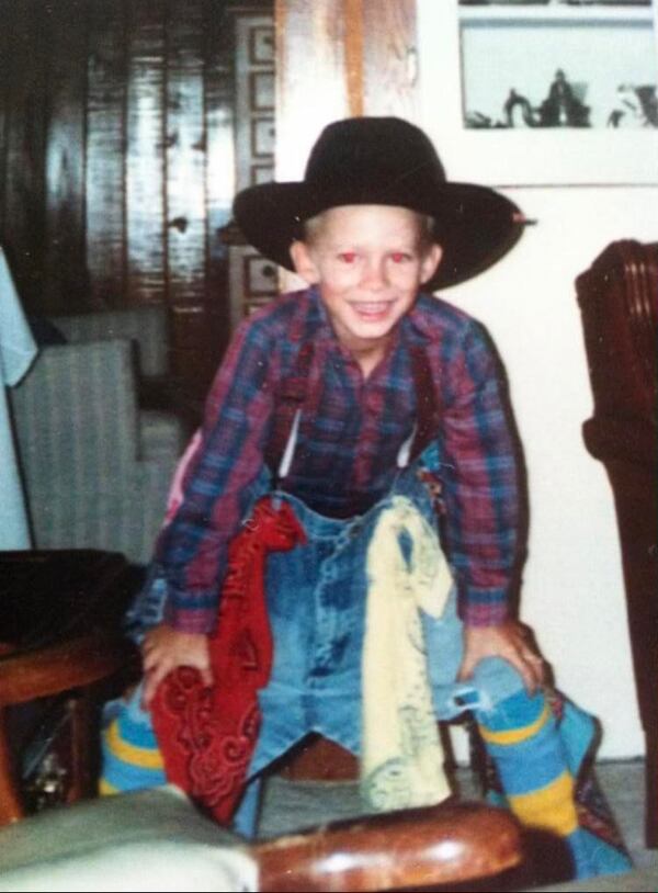 Colt Hartt grew up around rodeos and got a college scholarship for the sport.  
(Courtesy of Colt Hartt)