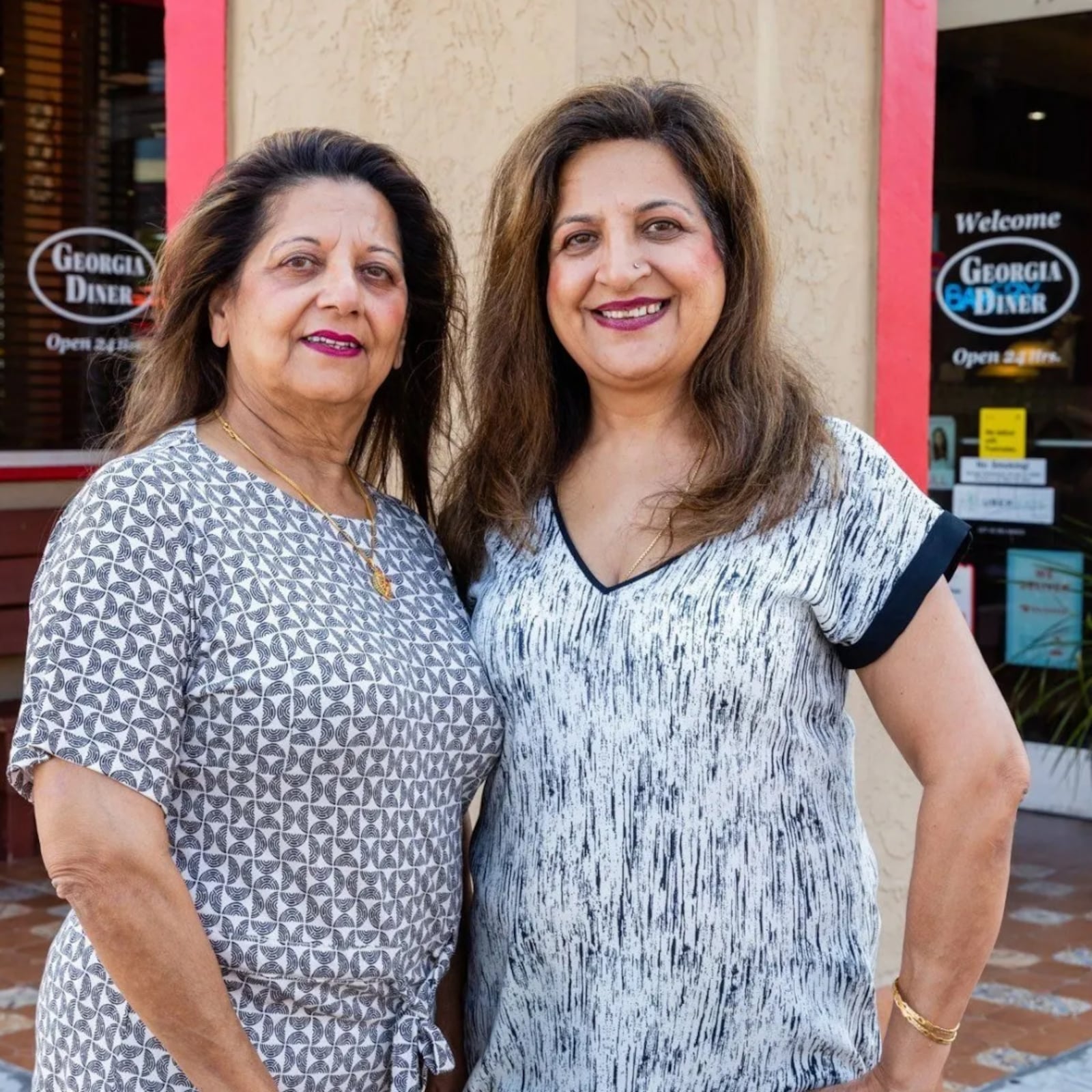 Sisters Veena Bagga and Nazz Tucker are the owners of Georgia Diner in Duluth. 
(Courtesy of Georgia Dinner)