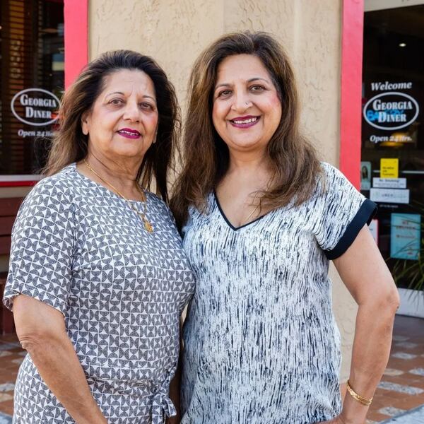 Sisters Veena Bagga and Nazz Tucker are the owners of Georgia Diner in Duluth. 
(Courtesy of Georgia Dinner)