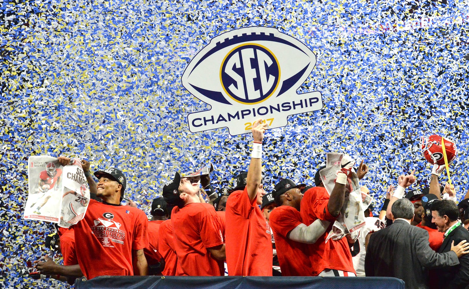 Photos: Bulldogs celebrate SEC title