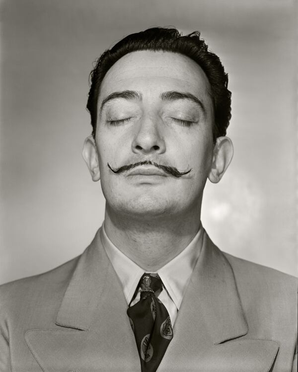 "Salvador Dali" a Horst collaborator captured in 1943 by the photographer.
(Courtesy of SCAD FASH Museum of Fashion and Film)