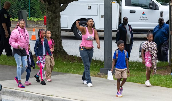 Students at a southwest Atlanta elementary school have been sent to another school after a gas leak was discovered as staff arrived Wednesday morning, April 24, 2024 officials said. Authorities told Channel 2 Action News that one adult felt lightheaded and students at Cascade Elementary School weren’t allowed inside as Atlanta fire crews worked to address the leak. The school is located in the 2300 block of Venetian Drive. A school district spokesperson told the news station that students would attend class at West Manor Elementary instead. “It’s kinda weird, scary,” Charina Hardeman told The Atlanta Journal-Constitution as she picked up her son and nephew. Parents got a phone call with a voice recording letting them know about the situation, she said. “I was just trying to figure out what was going on,” Hardeman said of getting the voicemail. “Of course, I called the school, no answer. So as soon as I got a chance to leave work, I came.” She said this was the first time she’s heard of a gas leak happening at the school. “I hope they keep us more updated because that one voicemail didn’t do nothing,” she said, adding that even if the leak is repaired today, her son “probably won’t be at school (Thursday) just to be safe.” (John Spink/AJC)