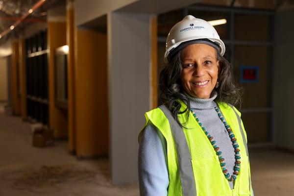 Cheryl McAfee, CEO of McAfee3 Architects, followed her father architect Charles McAfee, into the business. Cheryl McAfee was the first Black woman to receive an architecure license in the state of Kansas. McAfee enjoys working on projects that are inclusive and uplifting such as the current redevelopment of the former C.W. Hill Elementary School into a new, more efficient upper and lower school for Kendezi Old Fourth Ward.  (Jason Getz / AJC)