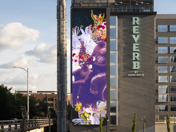 Chanell Angeli's "Soul Mother" (2023) at Reverb by Hard Rock hotel. Photo: Courtesy of Arts & Entertainment Atlanta