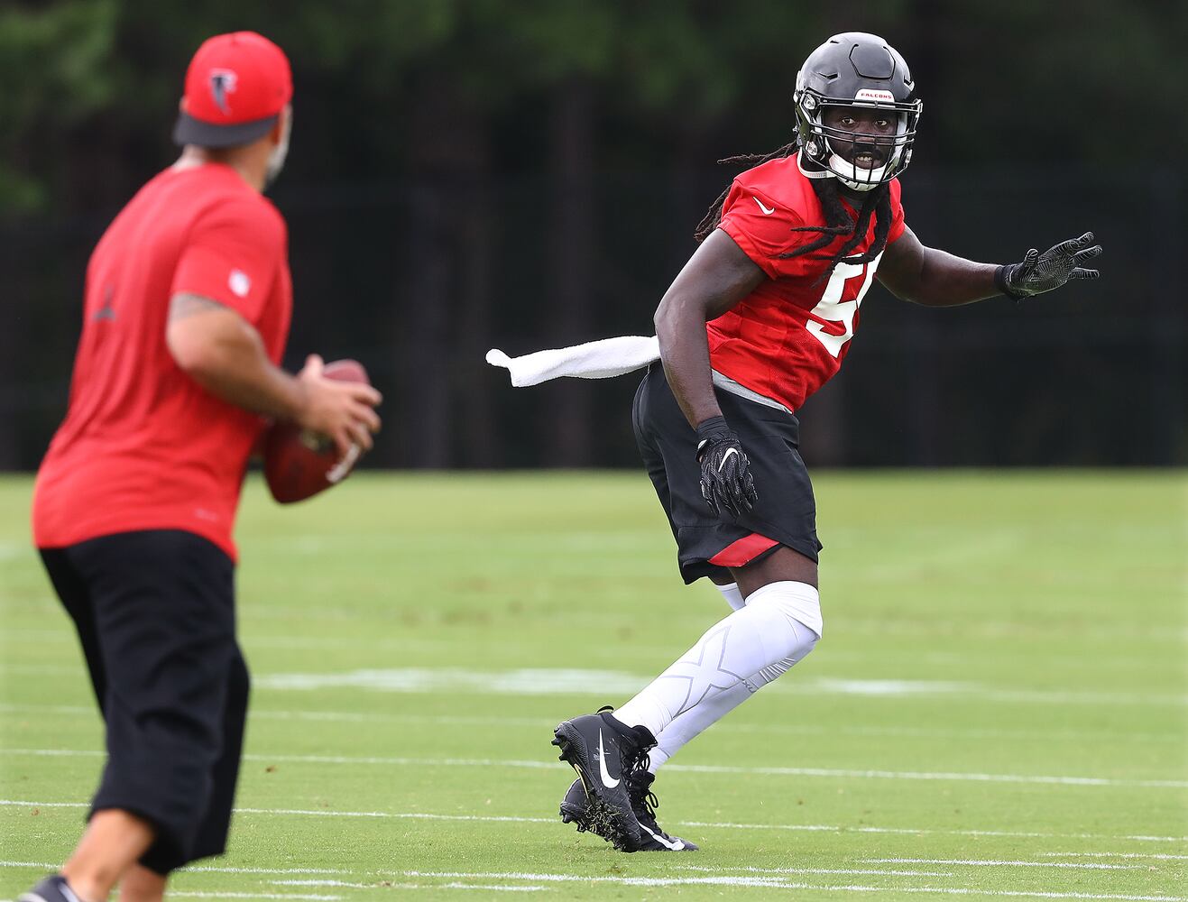 Photos: Falcons open minicamp without Julio Jones