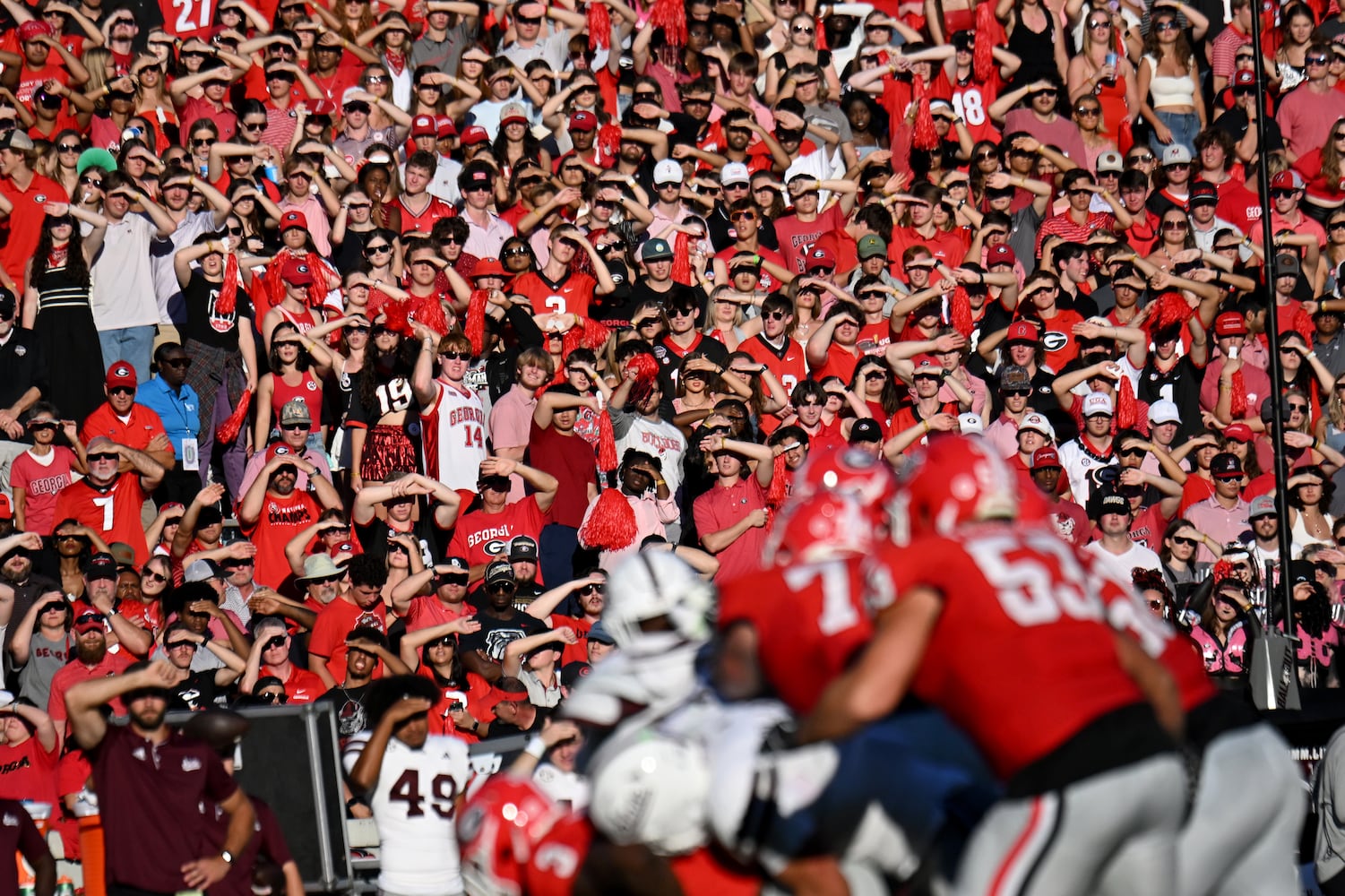 Georgia vs Mississippi State photo