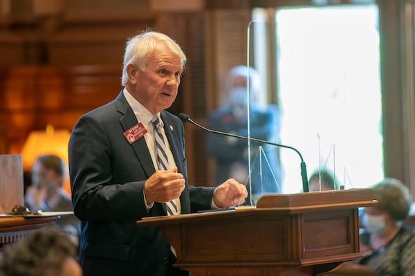 Georgia House Majority leader Rep. Jon Burns, R-Newington, is believed to be interested in becoming House Speaker. (Alyssa Pointer/AJC)