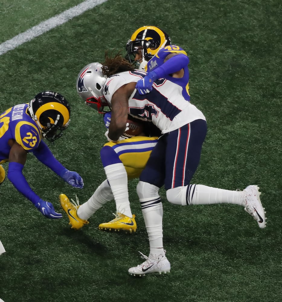 Photos: Patriots, Rams collide in Super Bowl in Atlanta