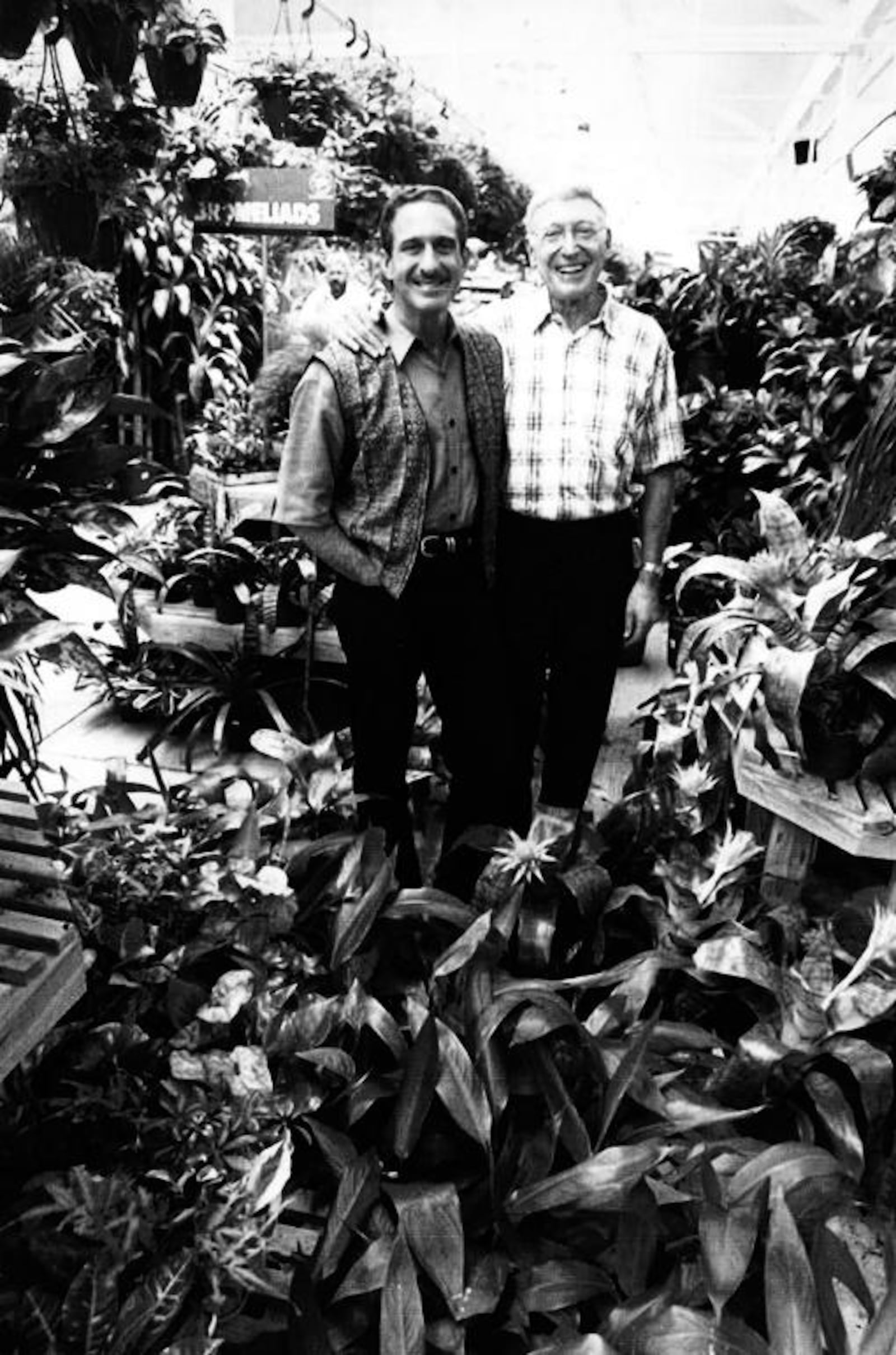 Arthur Blank (left) and Bernie Marcus opened Home Depot. Blank became CEO in 1997.