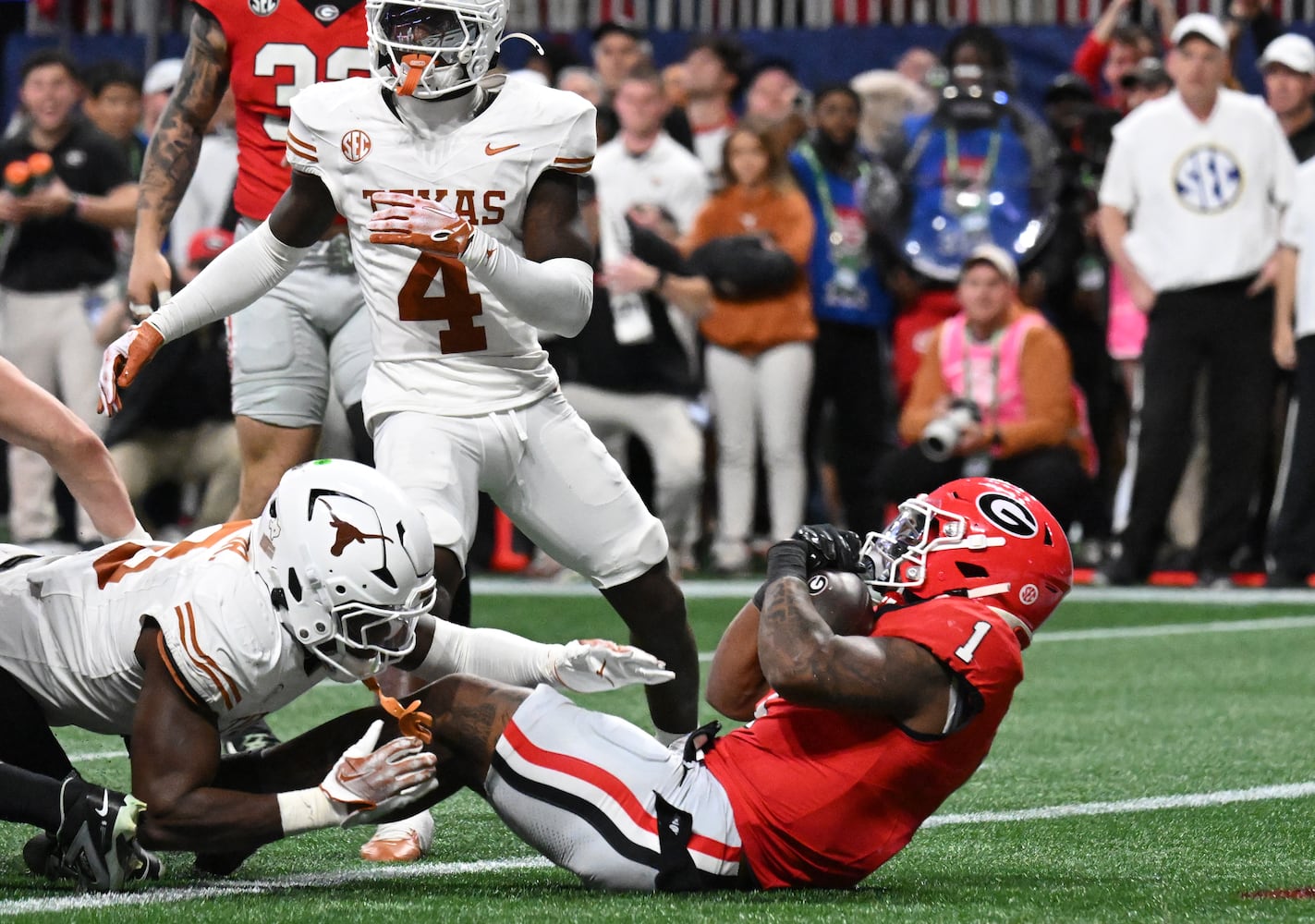 SEC Championship Georgia vs Texas