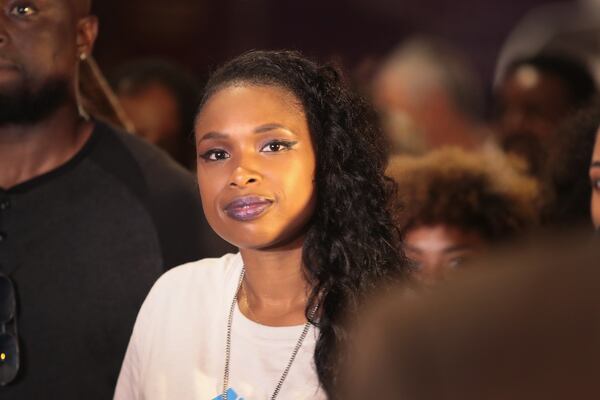 CHICAGO, IL - JUNE 15:  Chicago native Jennifer Hudson  participates in an end of school year peace march and rally on June 15, 2018 in Chicago, Illinois. Chance the Rapper, students from Marjory Stoneman Douglas High School and former  Rep. Gabrielle Giffords were also guests at the rally.  (Photo by Scott Olson/Getty Images)