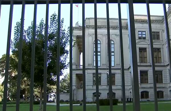 A sample of proposed fencing to built around the Georgia Capitol as part of a $5 million security upgrade. /Channel 2 Action News