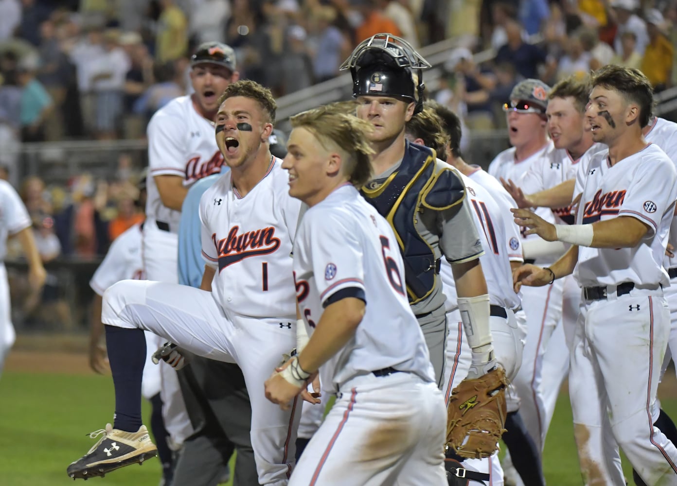 Photos: Georgia Tech loses on Auburn home run in bottom of ninth inning