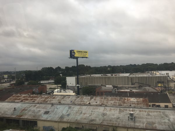 Planet Fitness billboard in Atlanta