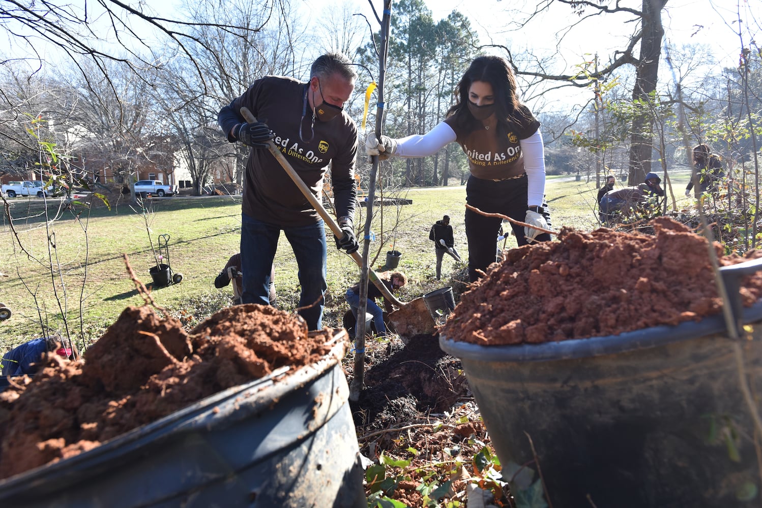 300 trees planted at Freedom Park to honor John Lewis