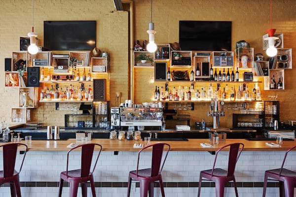 Marcus Samuelsson's new restaurant on the Old Fourth Ward's Edgewood Avenue includes a full bar. Courtesy of Andrew Thomas Lee