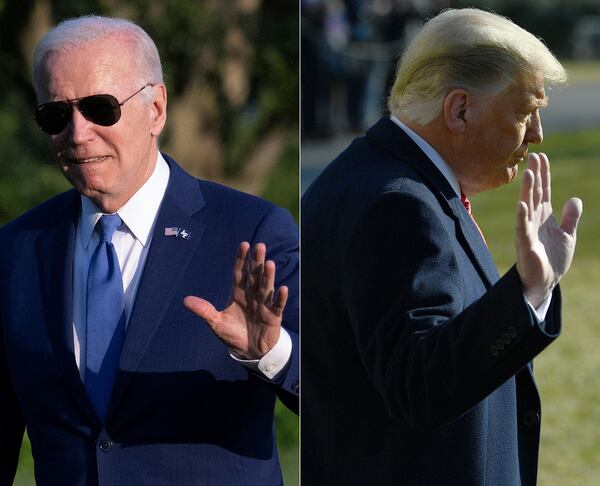 Polls show a tight race between President Joe Biden and former President Donald Trump in several battleground states.