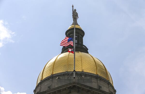 Georgia’s Gold Dome. JOHN SPINK/JSPINK@AJC.COM