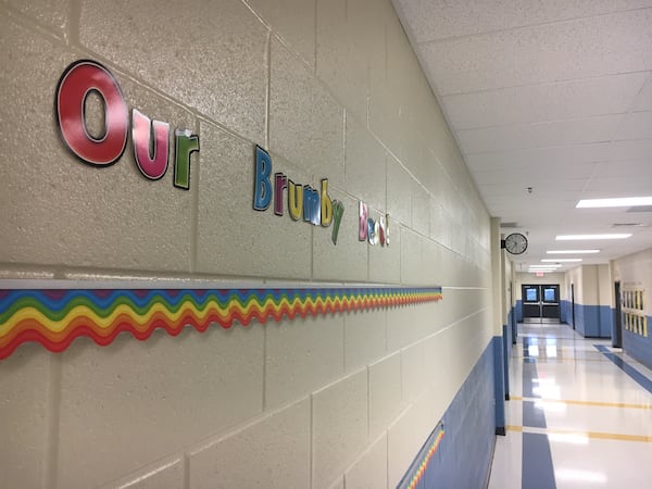 The new Brumby Elementary School had a ribbon-cutting ceremony on Tuesday, July 31, 2018.