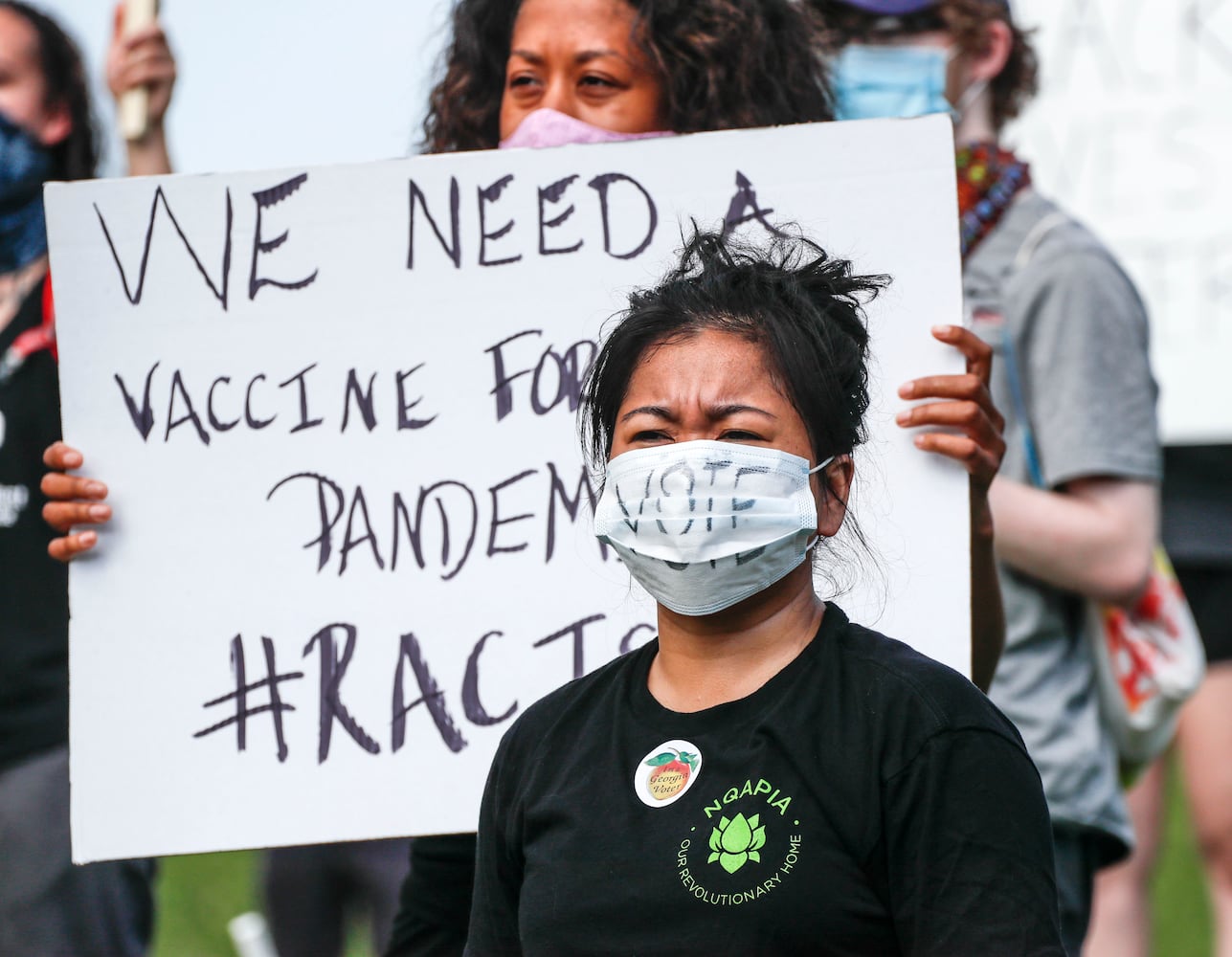 PHOTOS: Protesters gather across metro Atlanta