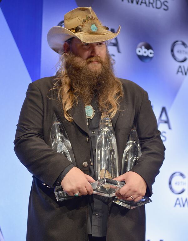 It was quite a coming out party for Chris Stapleton. (Photo by Jason Davis/Getty Images)