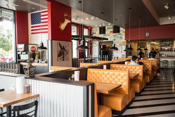 King Barbecue interior, 4195 Avalon Boulevard at Avalon. Photo credit- Mia Yakel.