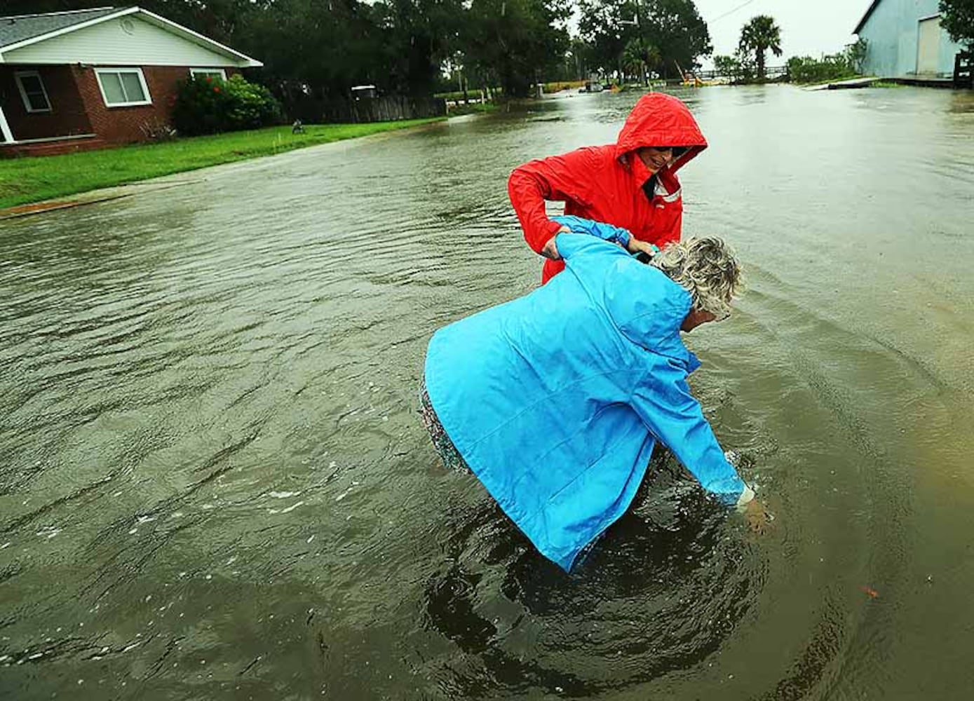 PHOTOS: Hurricane Dorian’s outer bands reach South Georgia