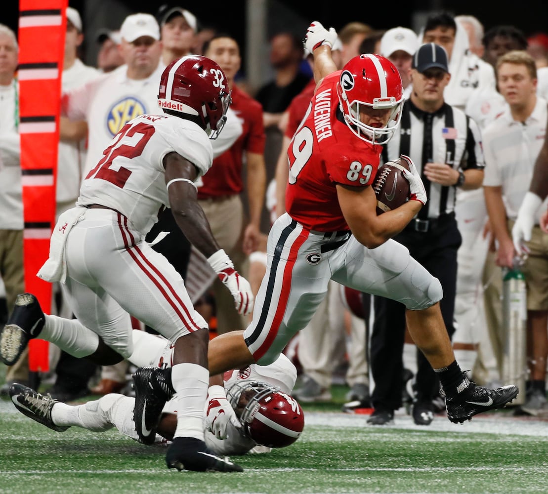 Photos: Bulldogs try to beat Alabama in SEC Championship game