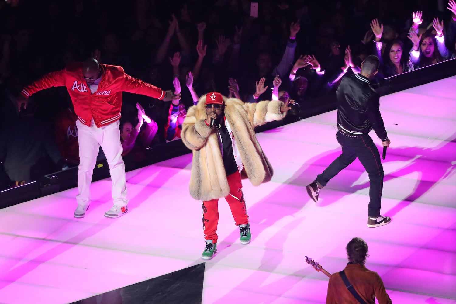 Photos: The Super Bowl scene inside Mercedes-Benz Stadium