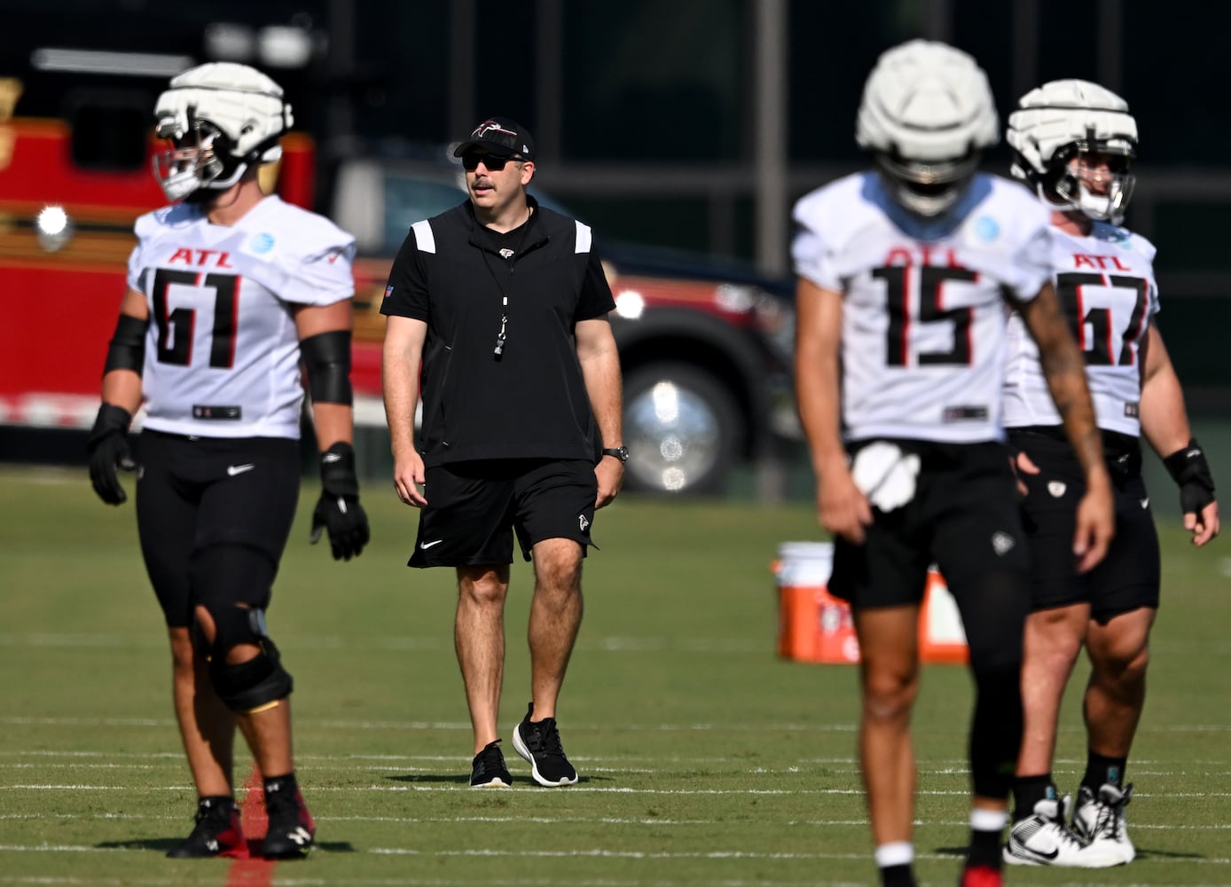 Frist day of Falcons training camp