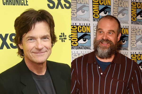 Jason Bateman and David Harbour are joining a limited HBO series "DTF St. Louis" that will shoot in metro Atlanta in early 2025. AP