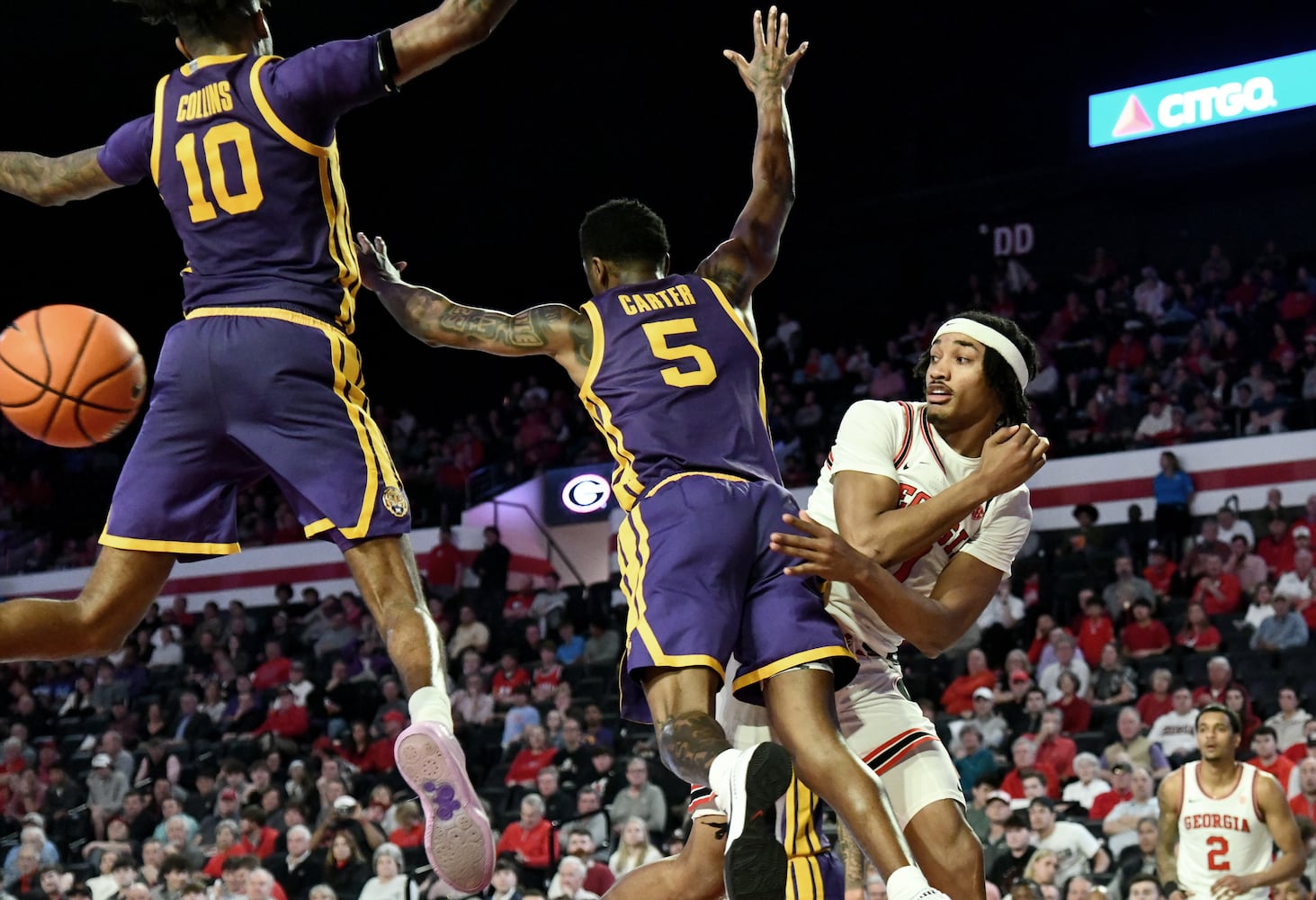 Georgia vs LSU basketball 