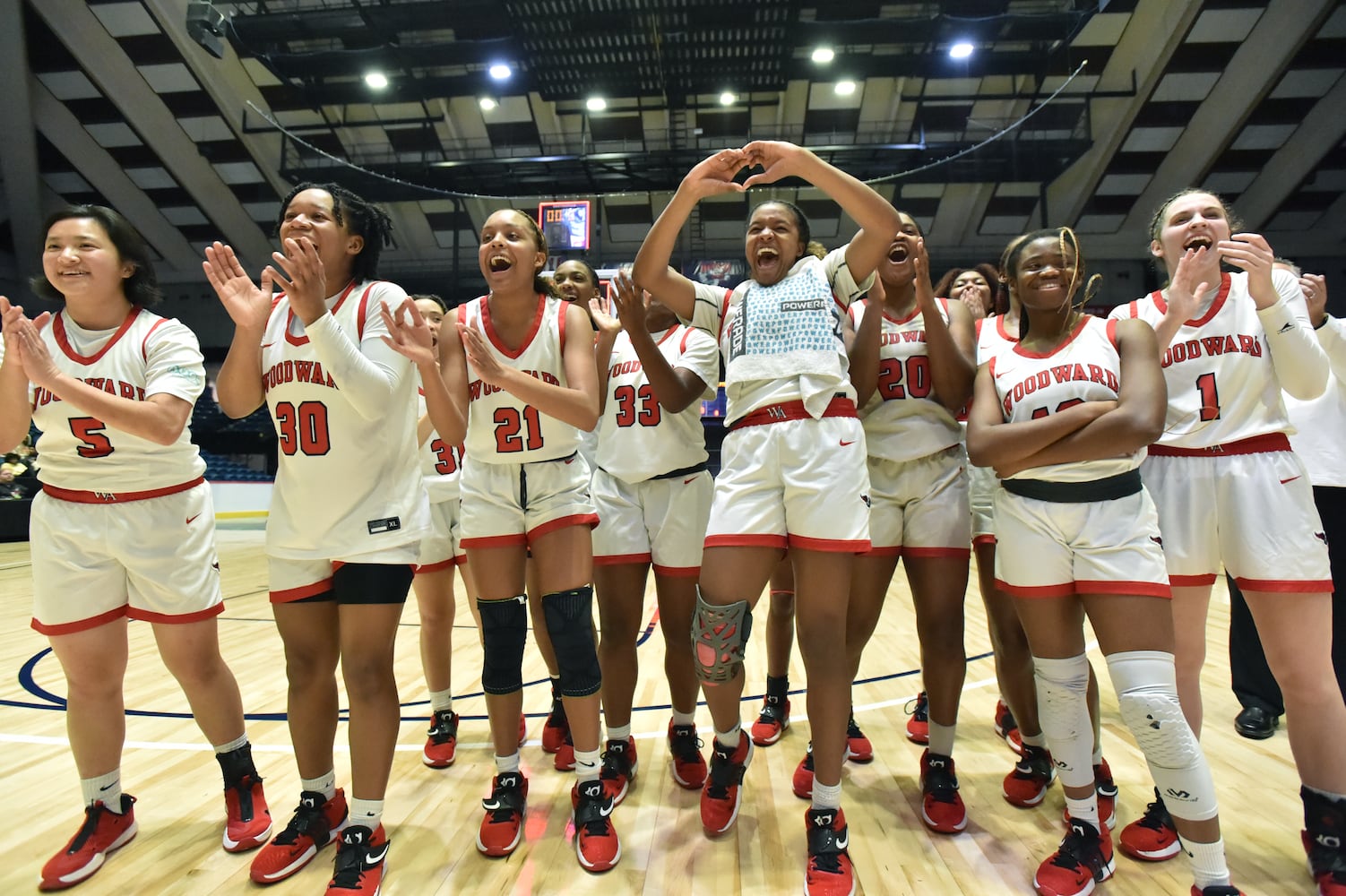 GHSA basketball finals: Forest Park vs. Woodward Academy girls