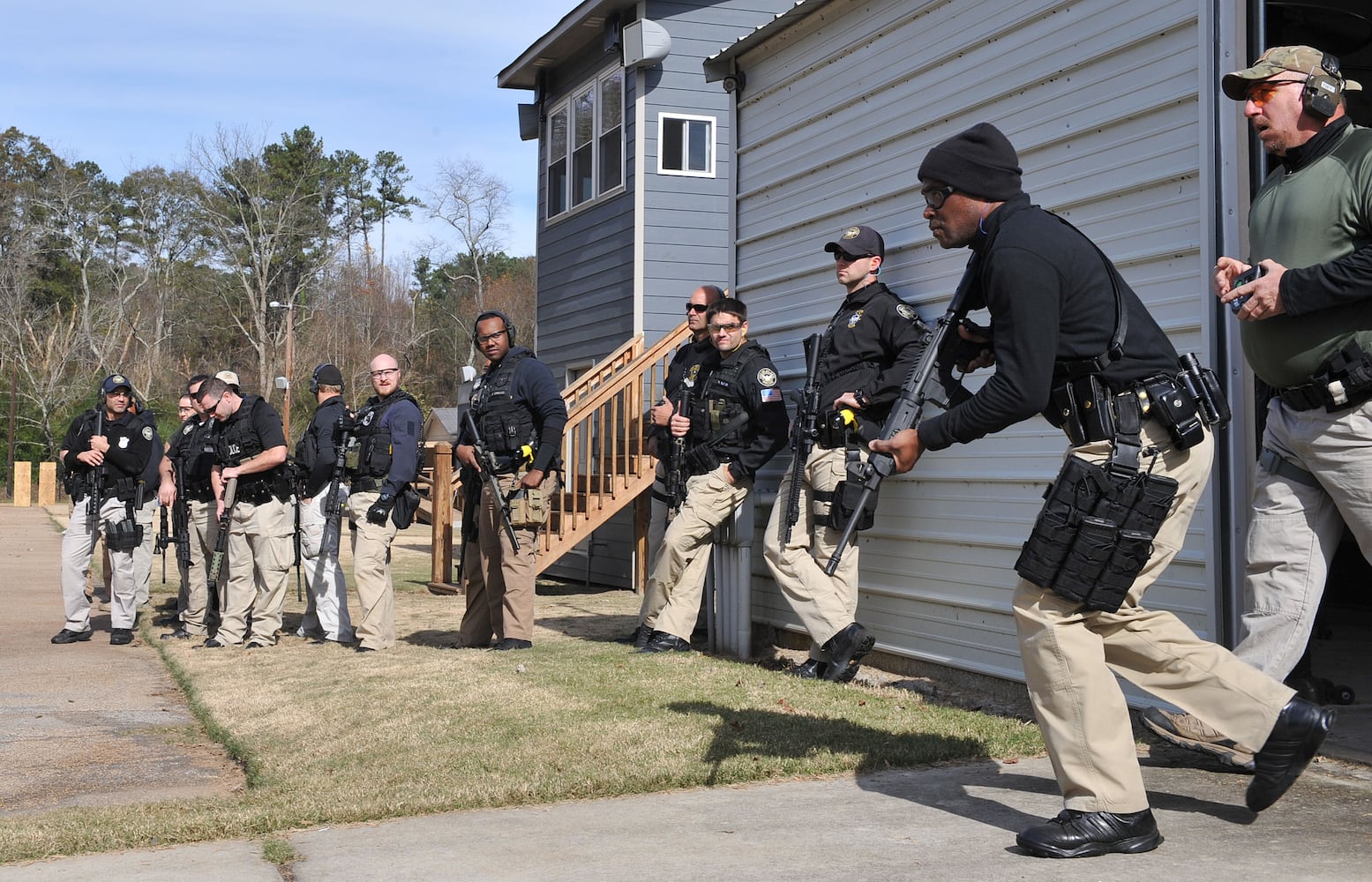 PHOTOS: Atlanta Police officers rifle training