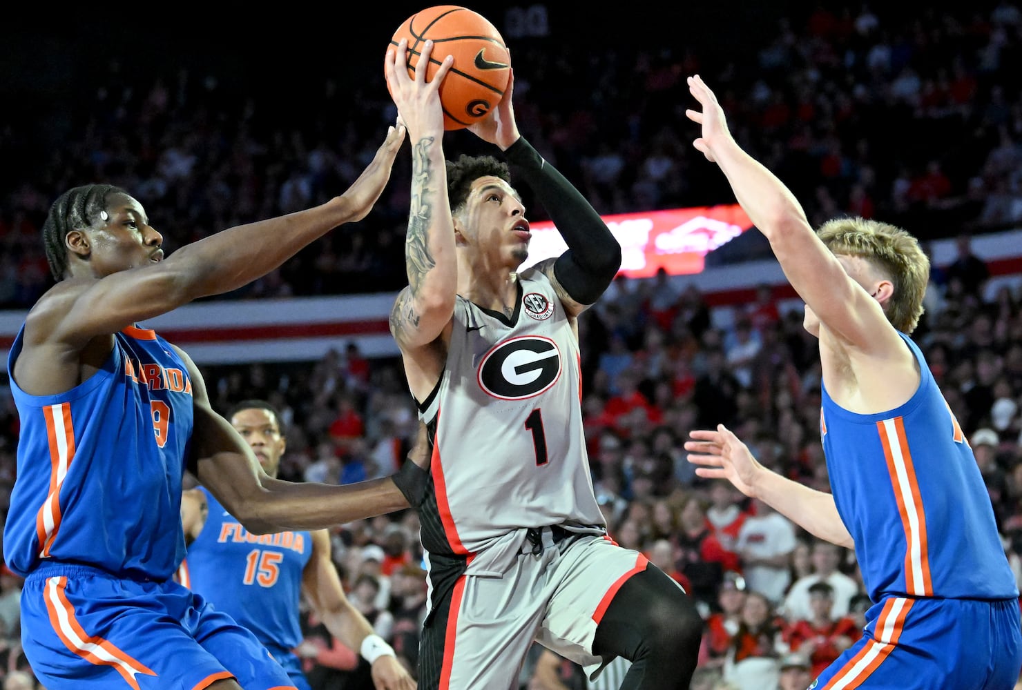 Georgia vs Florida basketball 