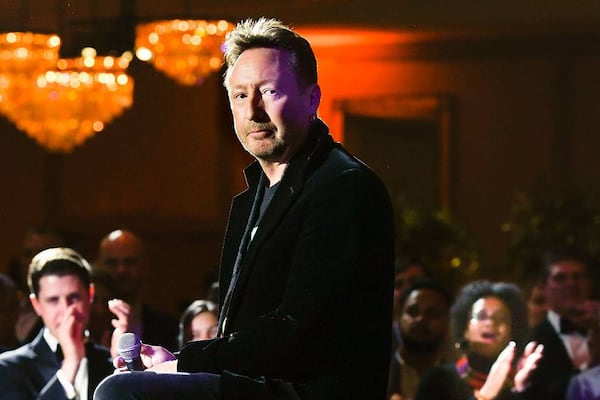 Julian Lennon finishes performing at Captain Planet Foundation's Annual Benefit Gala at Flourish Atlanta on Saturday, Nov. 16, 2019, in Atlanta. (Photo by John Amis/Invision for Captain Planet Foundation/AP Images)