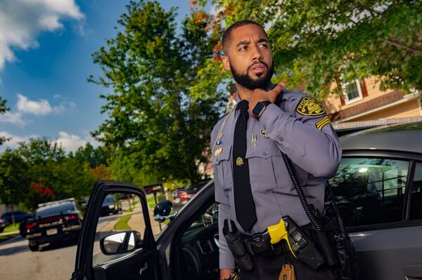 Police Lt. Nic Smith responds to a call for service in South Fulton.