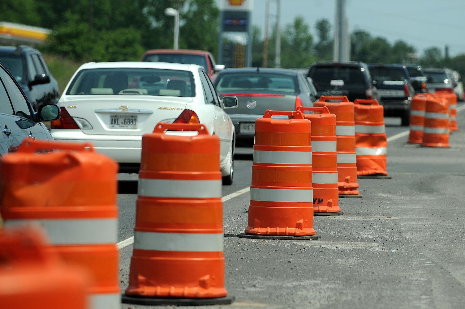 Road construction