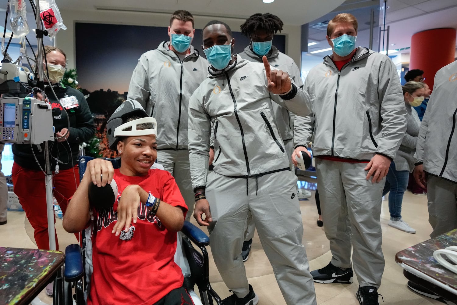 Chick-fil-A Peach Bowl hospital visit