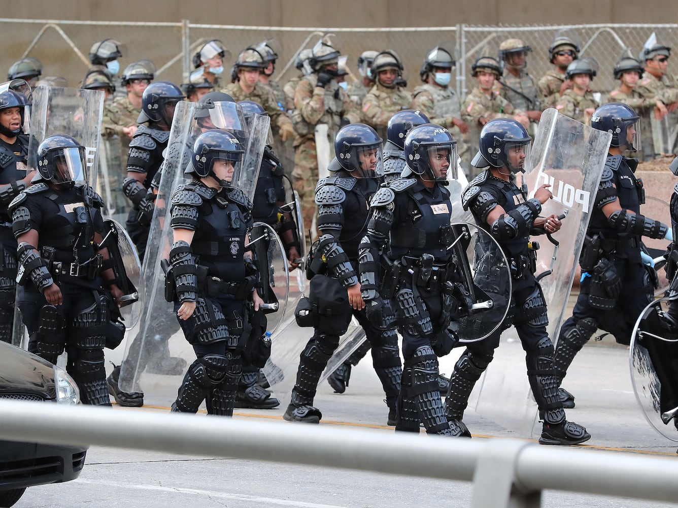 PHOTOS: Third day of protests in downtown Atlanta