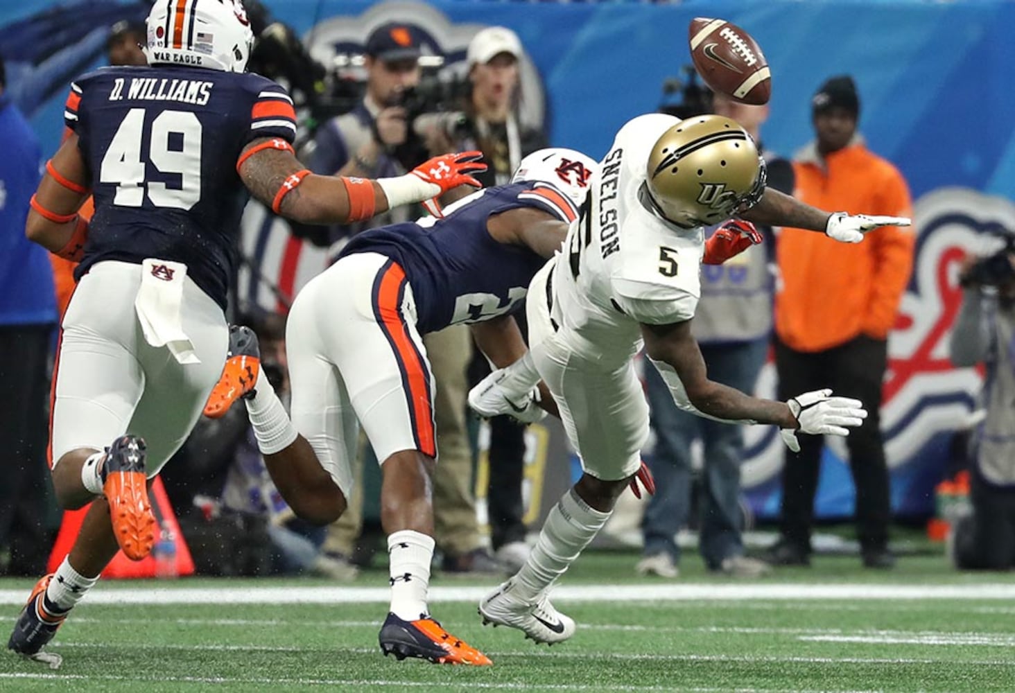 Chick-fil-A Peach Bowl: Auburn vs. UCF