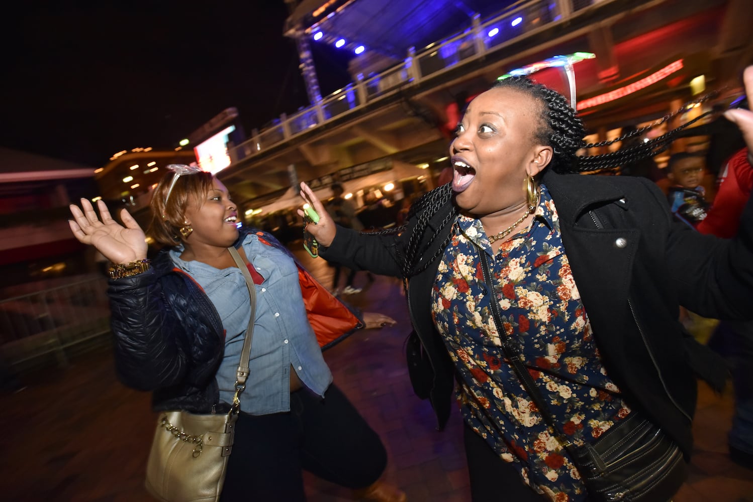 New Year's Eve Peach Drop in Atlanta