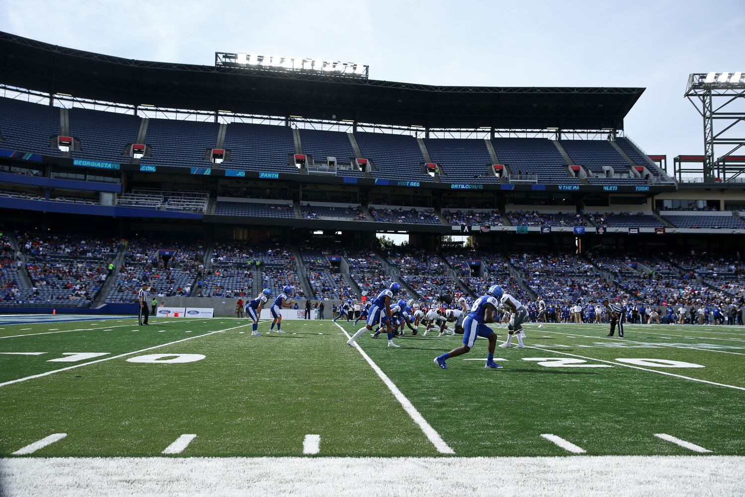 Photos: Georgia State plays at former Turner Field site