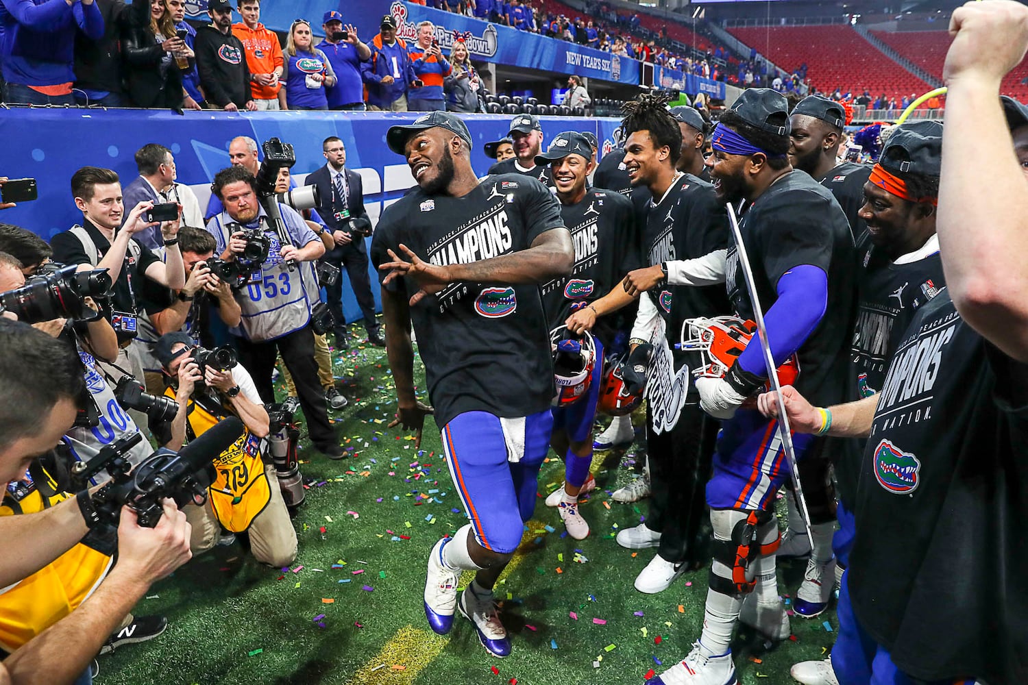 Photos: Florida beats Michigan in Chick-fil-A Peach Bowl